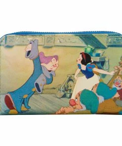 Loungefly Disney Snow White Scenes Zip Around Wallet