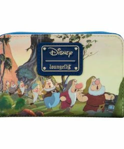 Loungefly Disney Snow White Scenes Zip Around Wallet