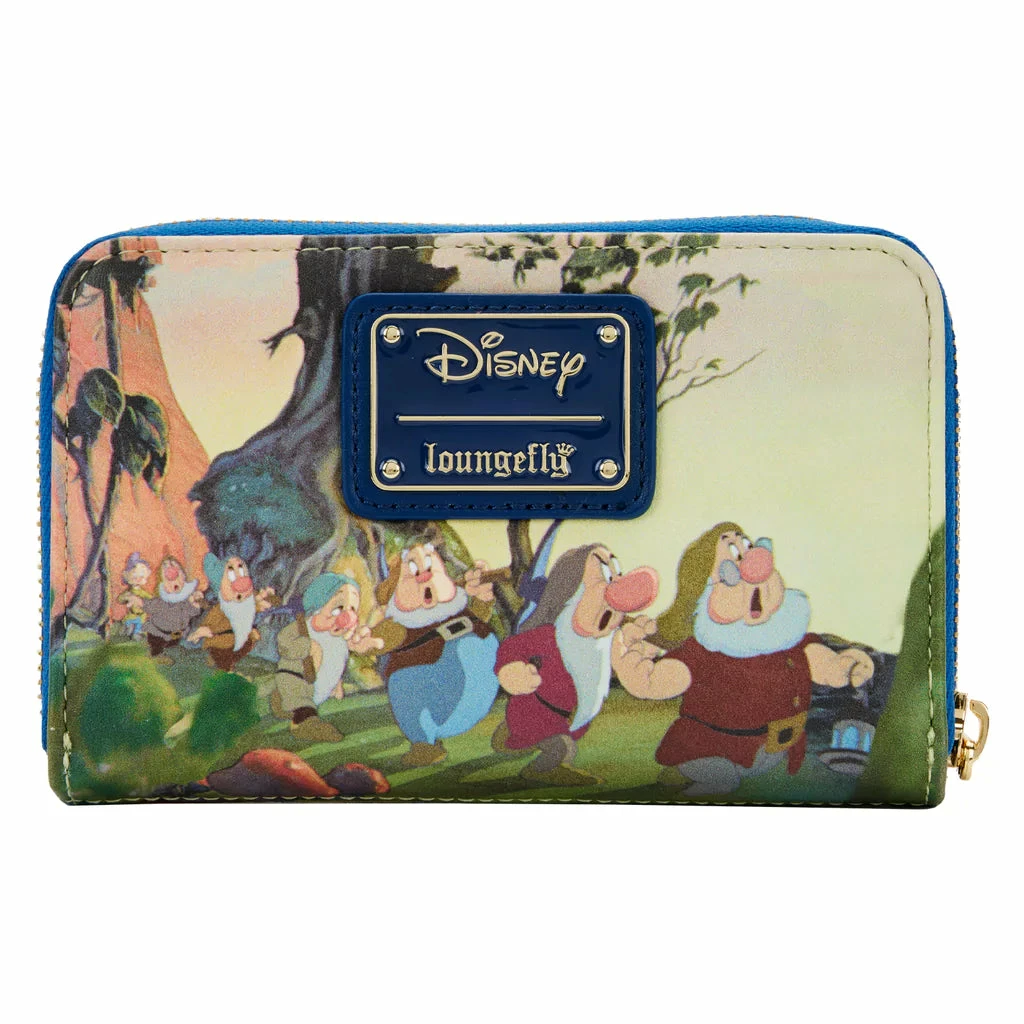 Loungefly Disney Snow White Scenes Zip Around Wallet 2 Loungefly Disney Snow White Scenes Zip Around Wallet