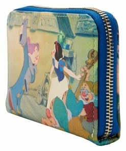 Loungefly Disney Snow White Scenes Zip Around Wallet 6 Loungefly Disney Snow White Scenes Zip Around Wallet
