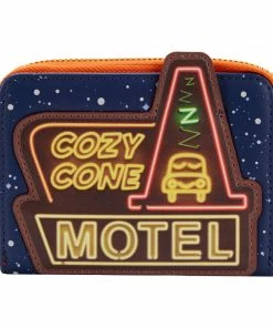 Loungefly Disney Pixar Moments Cars Cozy Cone Zip Around Wallet