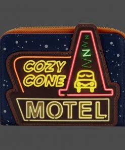 Loungefly Disney Pixar Moments Cars Cozy Cone Zip Around Wallet