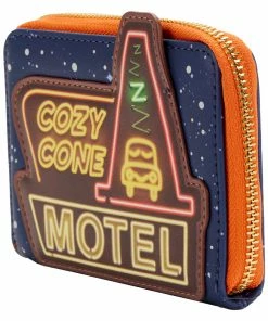 Loungefly Disney Pixar Moments Cars Cozy Cone Zip Around Wallet