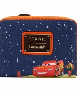 Loungefly Disney Pixar Moments Cars Cozy Cone Zip Around Wallet