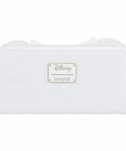 Loungefly Disney Minnie Sequin Wedding Zip Around Wallet