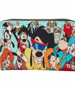 Loungefly A Goofy Movie Moments Zip Around Wallet