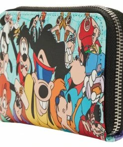 Loungefly A Goofy Movie Moments Zip Around Wallet