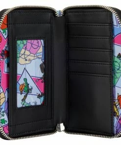 Loungefly A Goofy Movie Moments Zip Around Wallet