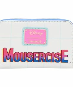 Loungefly Mousercise Zip Around Wallet 6 Loungefly Mousercise Zip Around Wallet