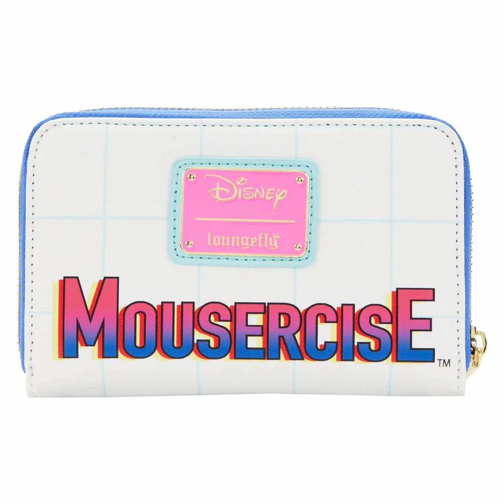 Loungefly Mousercise Zip Around Wallet 3 Loungefly Mousercise Zip Around Wallet