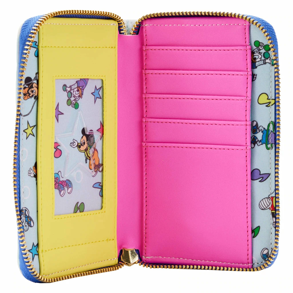 Loungefly Mousercise Zip Around Wallet 4 Loungefly Mousercise Zip Around Wallet