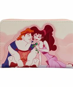 Loungefly Hercules 25th Anniversary Hercules And Megara Zip Around Wallet