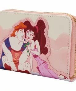 Loungefly Hercules 25th Anniversary Hercules And Megara Zip Around Wallet