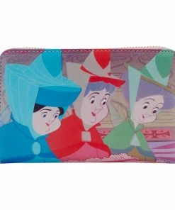 Loungefly Sleeping Beauty Princess Scenes Zip Around Wallet