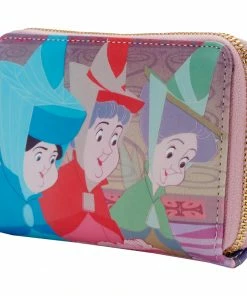 Loungefly Sleeping Beauty Princess Scenes Zip Around Wallet