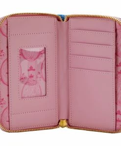 Loungefly Sleeping Beauty Princess Scenes Zip Around Wallet 7 Loungefly Sleeping Beauty Princess Scenes Zip Around Wallet