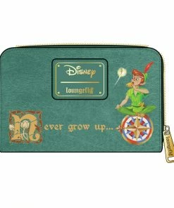 Loungefly Peter Pan Book Zip Around Wallet