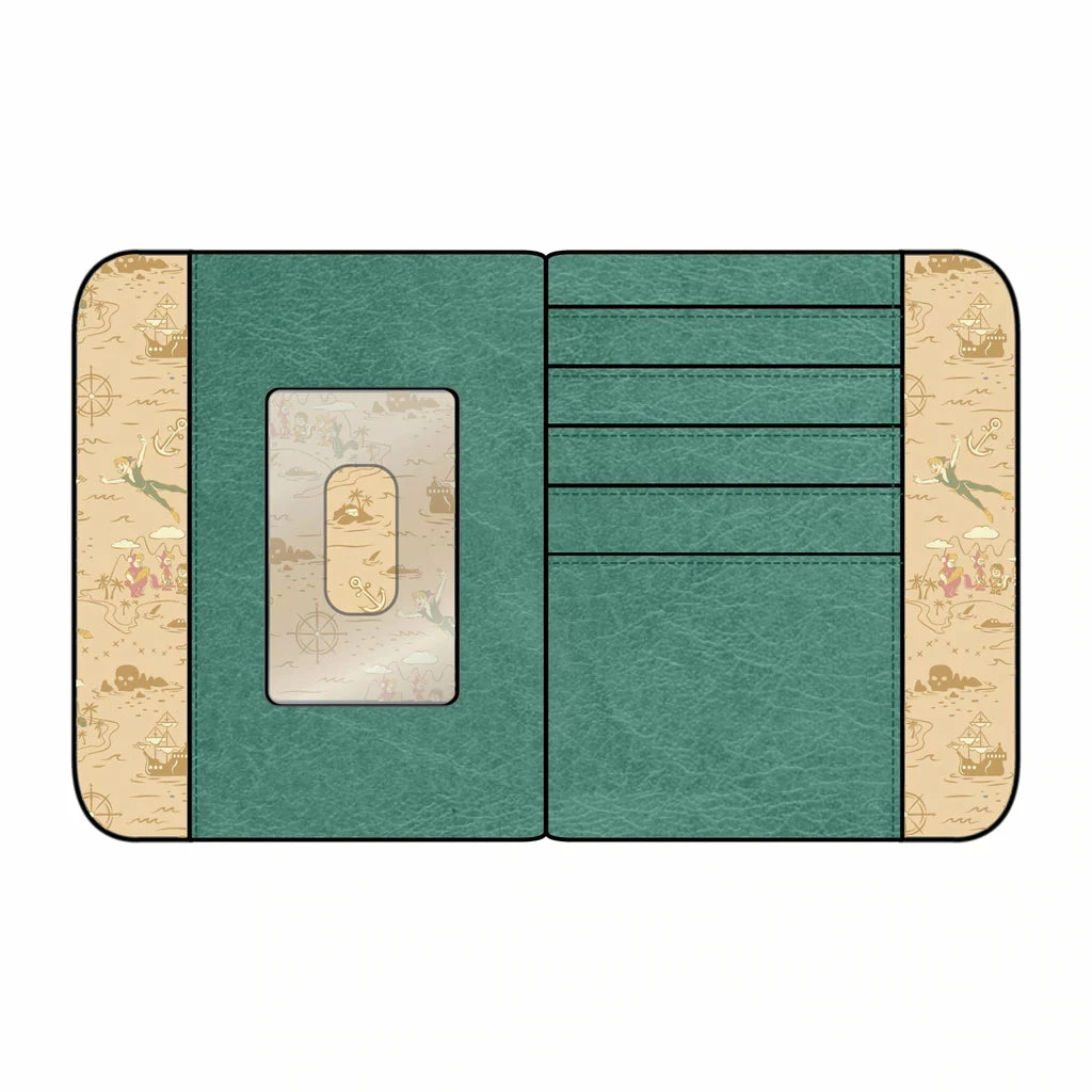Loungefly Peter Pan Book Zip Around Wallet 3 Loungefly Peter Pan Book Zip Around Wallet