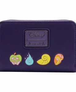 Loungefly Disney Villains In The Dark Zip Around Wallet
