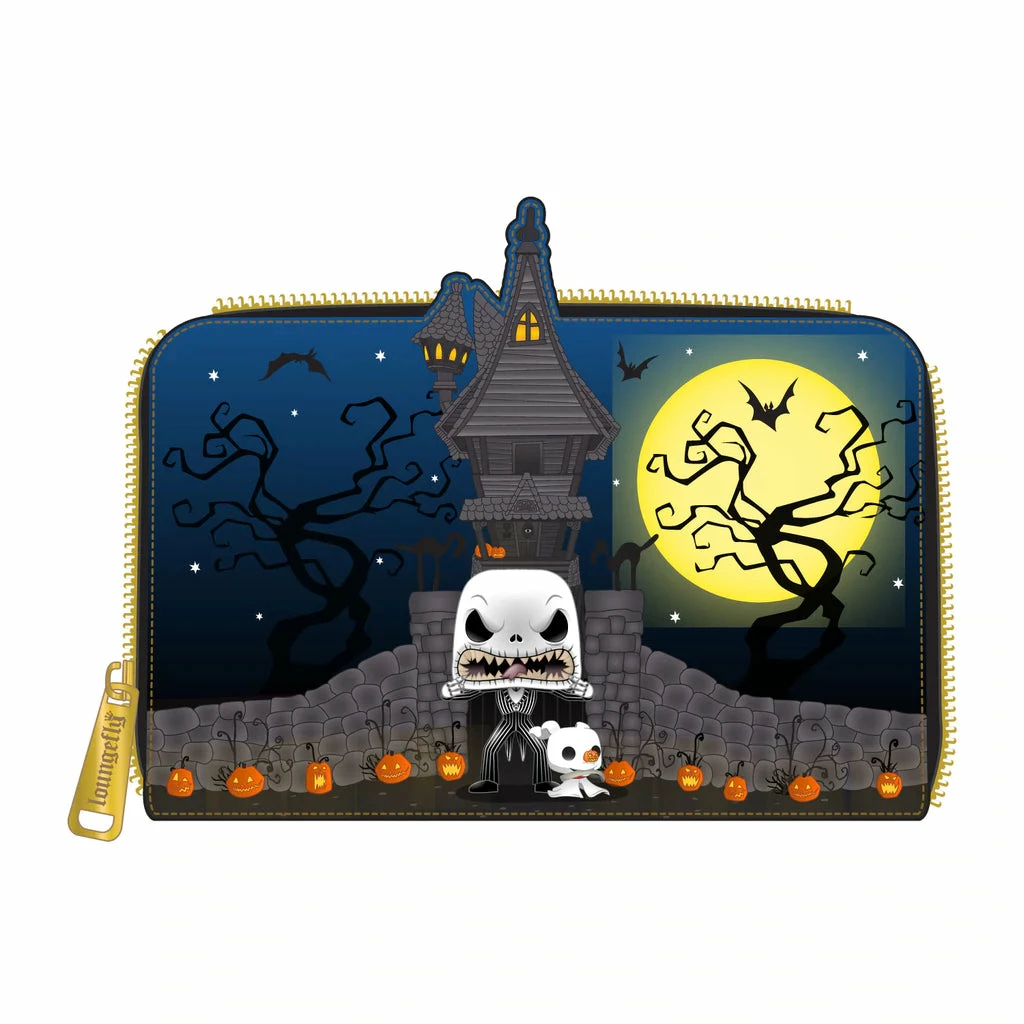 Funko Pop! By Loungefly Jack Skellington Zip Around Wallet 1 Funko Pop! By Loungefly Jack Skellington Zip Around Wallet