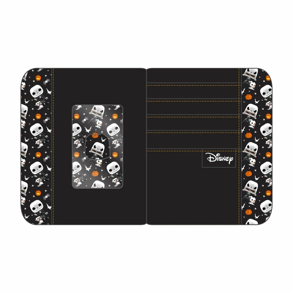 Funko Pop! By Loungefly Jack Skellington Zip Around Wallet 3 Funko Pop! By Loungefly Jack Skellington Zip Around Wallet