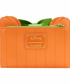 Loungefly Disney Glow Face Pumpkin Minnie Flap Wallet 8 Loungefly Disney Glow Face Pumpkin Minnie Flap Wallet