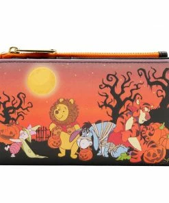 Loungefly Disney Winnie The Pooh Halloween Group Flap Wallet