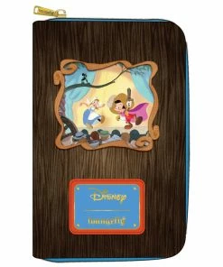 Loungefly Disney Pinocchio Book Zip Around Wallet