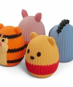 WINNIE THE POOH AND FRIENDS SET OF 4 MINIS - HANDMADE BY ROBOTS