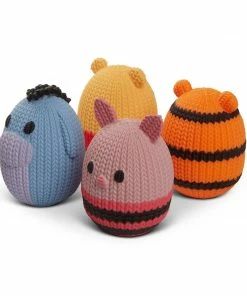 WINNIE THE POOH AND FRIENDS SET OF 4 MINIS - HANDMADE BY ROBOTS