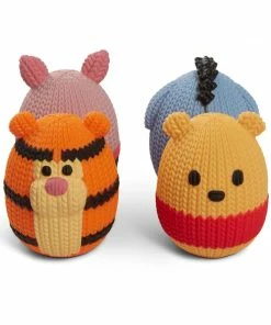 WINNIE THE POOH AND FRIENDS SET OF 4 MINIS - HANDMADE BY ROBOTS