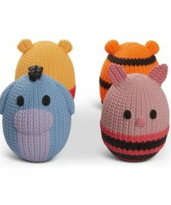 WINNIE THE POOH AND FRIENDS SET OF 4 MINIS - HANDMADE BY ROBOTS