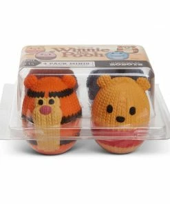 WINNIE THE POOH AND FRIENDS SET OF 4 MINIS - HANDMADE BY ROBOTS