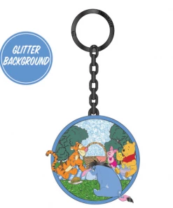 Loungefly Disney Winnie The Pooh Picnic Keychain SMALL ACCESSORIES