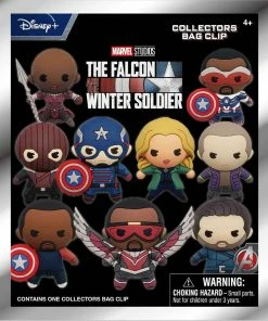 Monogram Marvel The Falcon And Winter Soldier Blind Bag Figural Clip