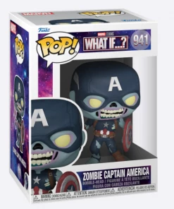Funko ZOMBIE CAPTAIN AMERICA WITH SHIELD - WHAT IF…?
