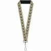 Buckle-Down Pirates Dead Men Tell No Tales Skull Icon Lanyard