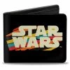 Buckle-Down Star Wars Logo And X-Wing Starfighter Stripe - Bi-fold Wallet