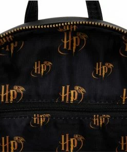 Loungefly Harry Potter Trilogy Triple Pocket Mini Backpack