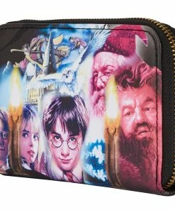 Loungefly Harry Potter Sorcerers Stone Zip Around Wallet