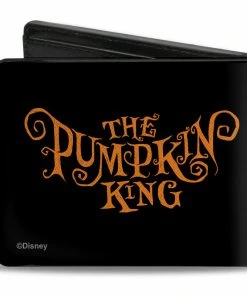 Buckle-Down Nightmare Before Christmas Jack Expressions + Pumpkin King Bi-fold Wallet