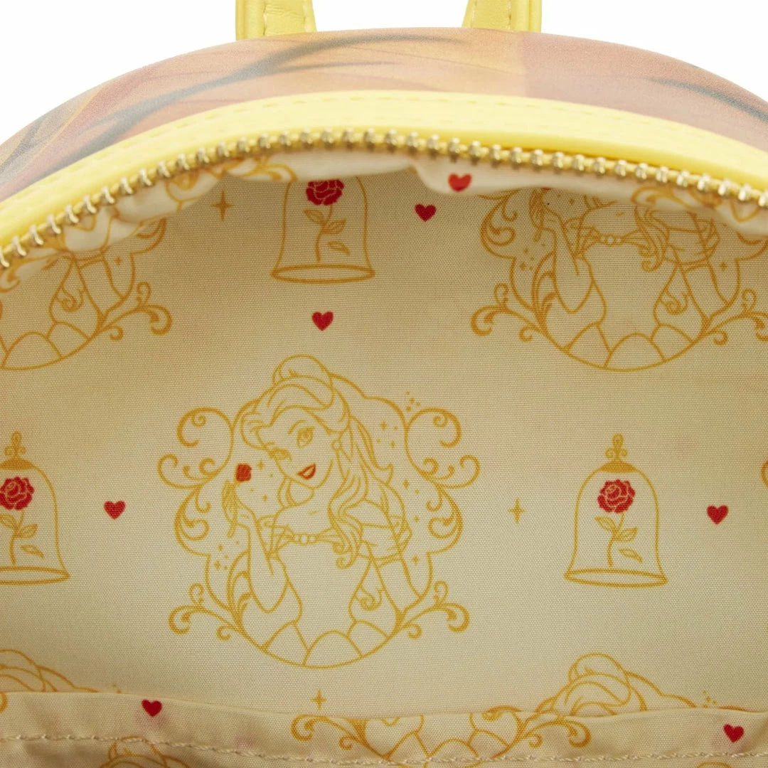 Loungefly Disney Beauty And The Beast Belle Princess Scene Mini Backpack 7 Loungefly Disney Beauty And The Beast Belle Princess Scene Mini Backpack