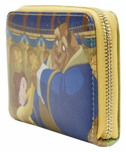 Loungefly Disney Beauty And The Beast Belle Princess Scene Zip Around Wallet 6 Loungefly Disney Beauty And The Beast Belle Princess Scene Zip Around Wallet