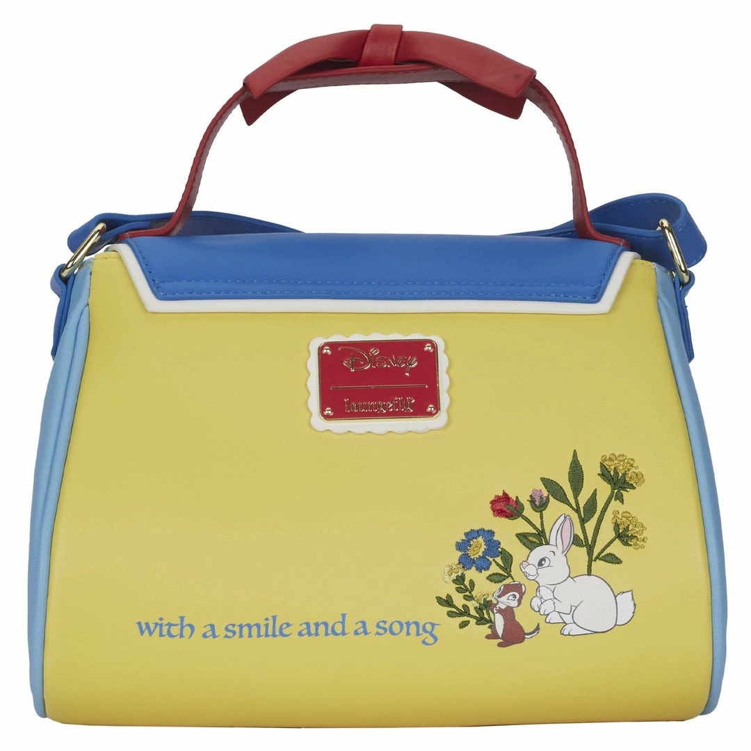 Loungefly Disney Snow White Cosplay Bow Handbag 3 Loungefly Disney Snow White Cosplay Bow Handbag