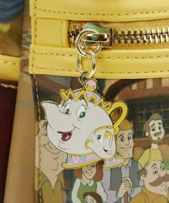 Loungefly Disney Beauty And The Beast Belle Princess Scene Mini Backpack 11 Loungefly Disney Beauty And The Beast Belle Princess Scene Mini Backpack