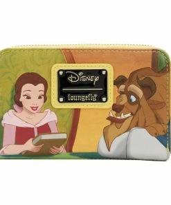 Loungefly Disney Beauty And The Beast Belle Princess Scene Zip Around Wallet