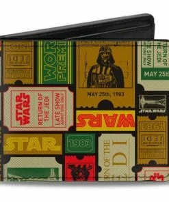Buckle-Down Star Wars Return Of The Jedi Movie Release Collage - Bi-Fold Wallet