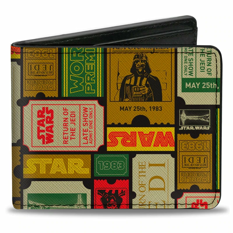 Buckle-Down Star Wars Return Of The Jedi Movie Release Collage - Bi-Fold Wallet 1 Buckle-Down Star Wars Return Of The Jedi Movie Release Collage - Bi-Fold Wallet