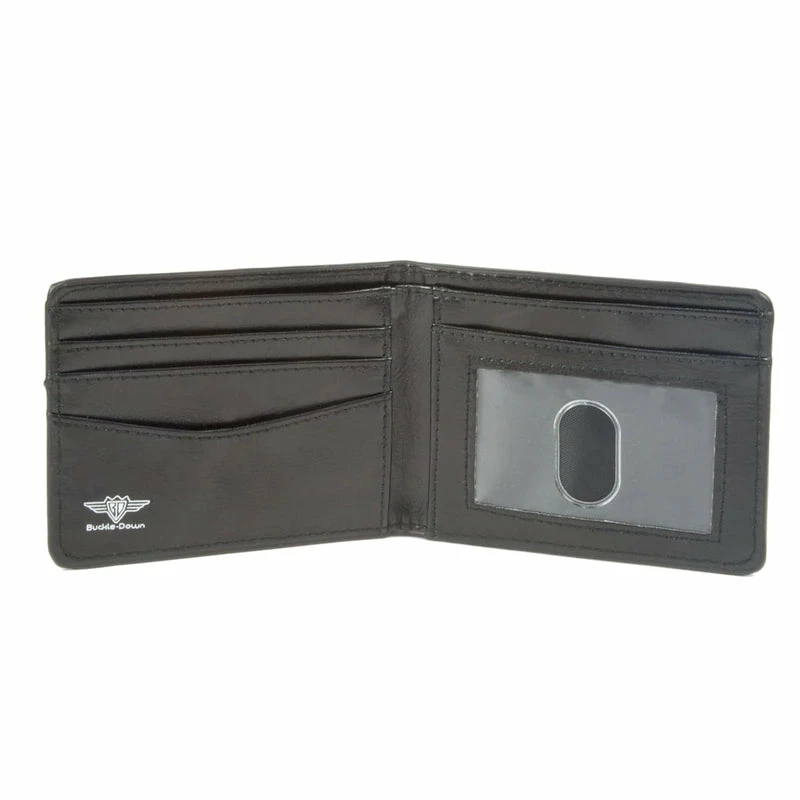 Buckle-Down Star Wars Logo And X-Wing Starfighter Stripe - Bi-fold Wallet 2 Buckle-Down Star Wars Logo And X-Wing Starfighter Stripe - Bi-fold Wallet