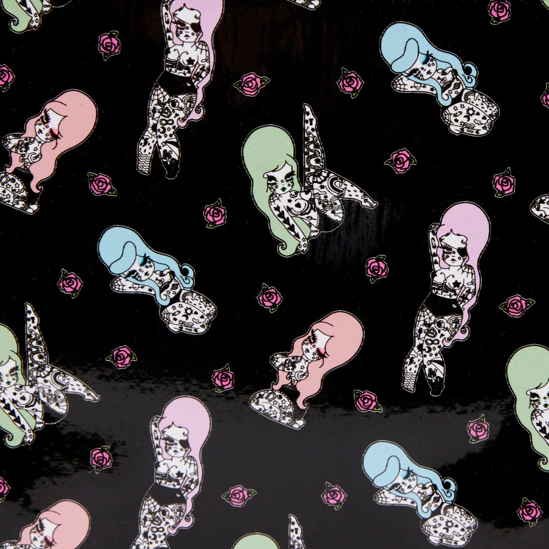 Loungefly Valfre Double Heart Mini Backpack 5 Loungefly Valfre Double Heart Mini Backpack